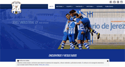 Desktop Screenshot of jerezindustrialcf.com